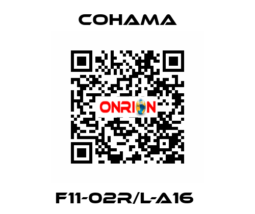 F11-02R/L-A16  Cohama