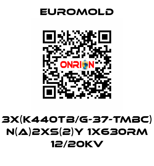 3X(K440TB/G-37-TMBC) N(A)2XS(2)Y 1X630RM 12/20KV EUROMOLD