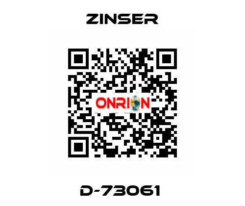 D-73061  Zinser