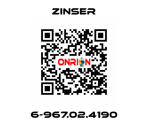 6-967.02.4190 Zinser