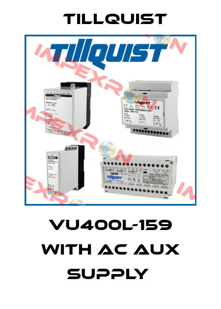 VU400L-159 with AC aux supply  Tillquist