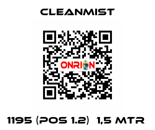 1195 (pos 1.2)  1,5 mtr  CleanMist