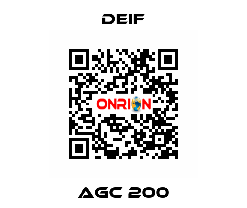 AGC 200 Deif
