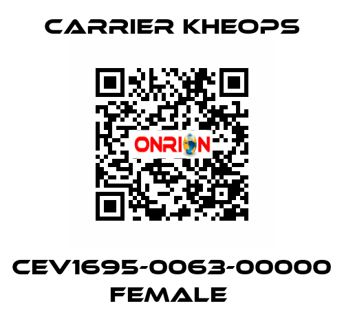 CEV1695-0063-00000 FEMALE  Carrier Kheops