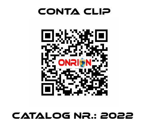 CATALOG NR.: 2022  Conta Clip