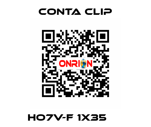 HO7V-F 1X35      Conta Clip