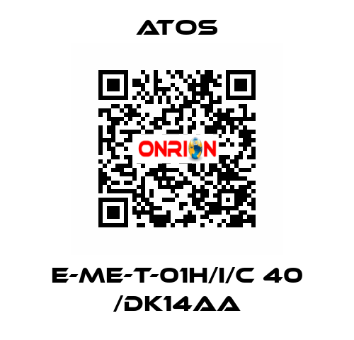 E-ME-T-01H/I/C 40 /DK14AA Atos