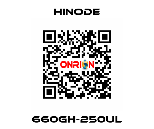 660GH-250UL HINODE