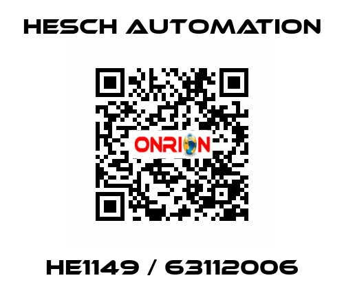 HE1149 / 63112006 Hesch Automation