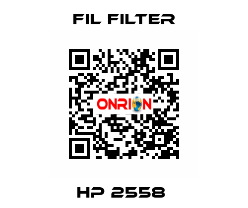 HP 2558  Fil Filter