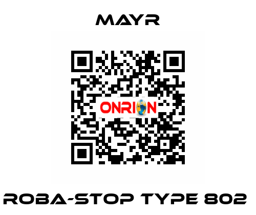 ROBA-stop Type 802  Mayr