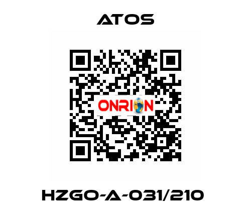 HZGO-A-031/210  Atos