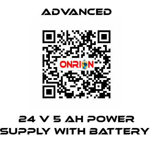 24 V 5 Ah Power Supply with Battery  Advanced