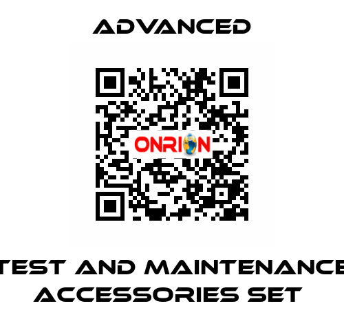 Test and Maintenance Accessories Set  Advanced
