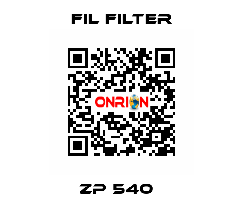 ZP 540   Fil Filter