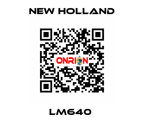LM640  New Holland