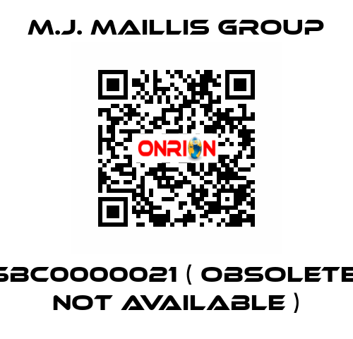 SBC0000021 ( obsolete, not available ) M.J. MAILLIS GROUP