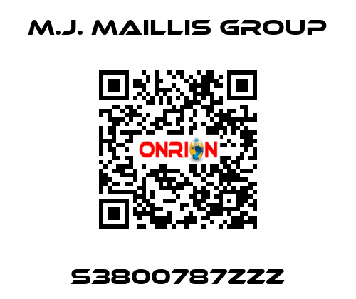 S3800787ZZZ M.J. MAILLIS GROUP