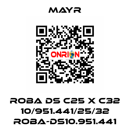 ROBA DS C25 X C32 10/951.441/25/32 ROBA-DS10.951.441 Mayr