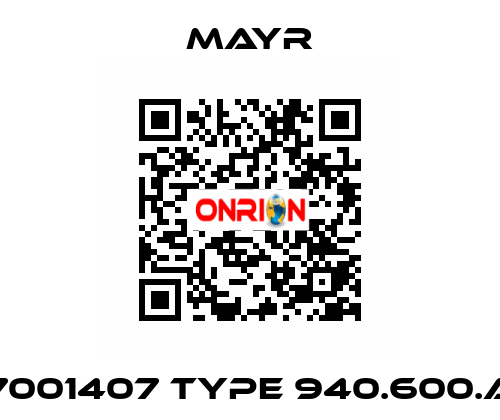 7001407 Type 940.600.A Mayr