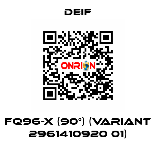 FQ96-x (90°) (Variant 2961410920 01) Deif