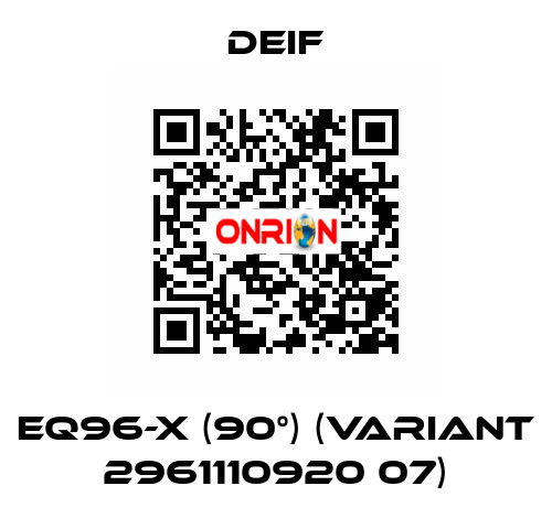EQ96-x (90°) (Variant 2961110920 07) Deif
