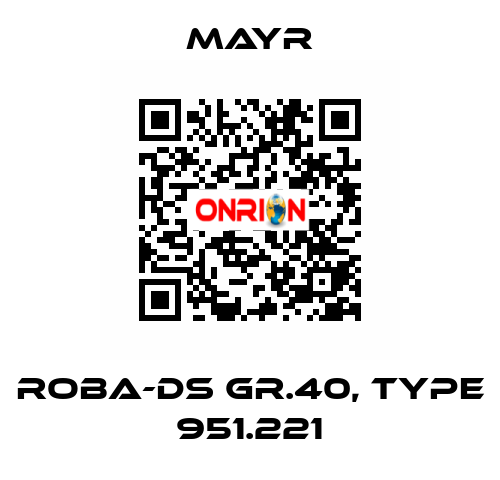 Roba-Ds Gr.40, Type 951.221 Mayr