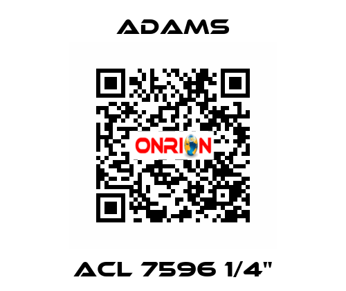 ACL 7596 1/4" ADAMS