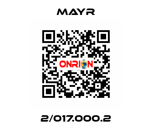 2/017.000.2 Mayr