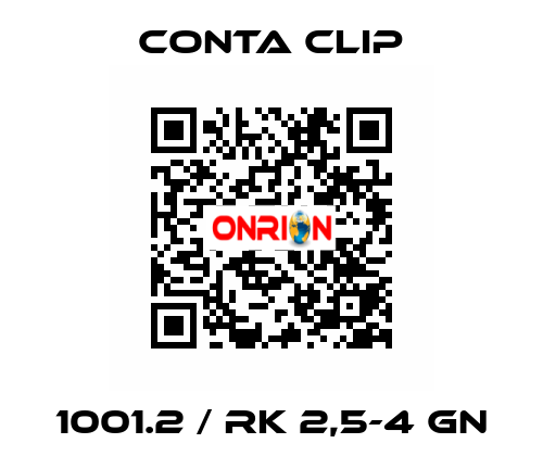 1001.2 / RK 2,5-4 GN Conta Clip