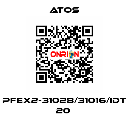 PFEX2-31028/31016/IDT 20  Atos