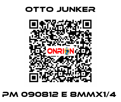 PM 090812 E 8MMX1/4  Otto Junker
