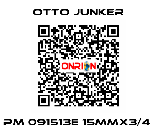 PM 091513E 15MMX3/4  Otto Junker