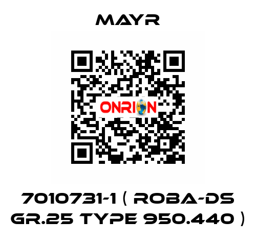 7010731-1 ( ROBA-DS Gr.25 Type 950.440 ) Mayr