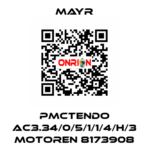 PMCTENDO AC3.34/0/5/1/1/4/H/3 MOTOREN 8173908 Mayr