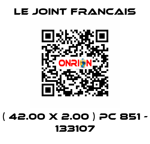 ( 42.00 X 2.00 ) PC 851 - 133107 LE JOINT FRANCAIS