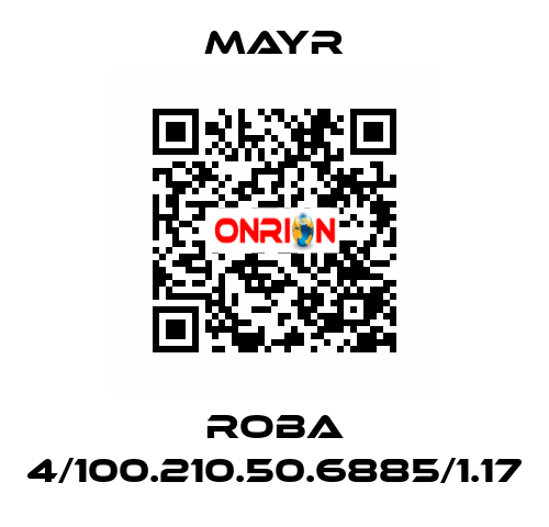 ROBA 4/100.210.50.6885/1.17 Mayr