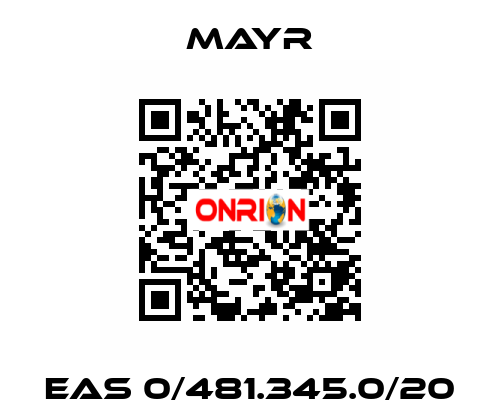 EAS 0/481.345.0/20 Mayr