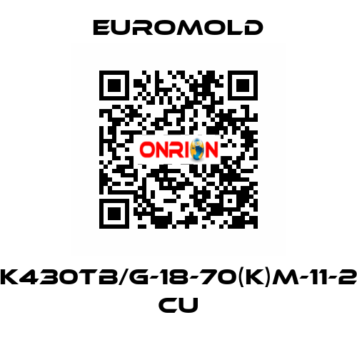 K430TB/G-18-70(K)M-11-2 CU EUROMOLD