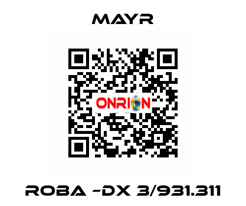 Roba –DX 3/931.311 Mayr