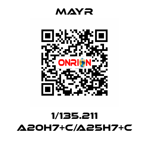 1/135.211 A20H7+C/A25H7+C Mayr
