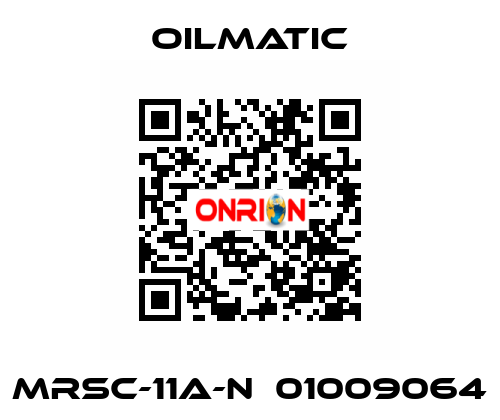 MRSC-11A-N  01009064 OILMATIC