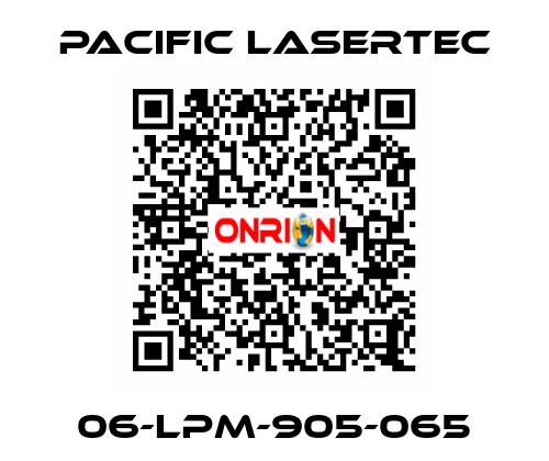 06-LPM-905-065 Pacific Lasertec