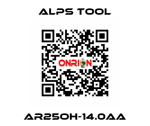 AR25OH-14.0AA ALPS TOOL
