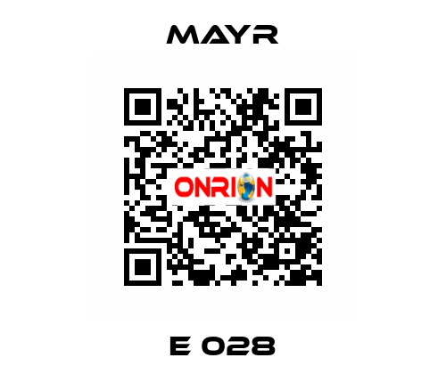 E 028 Mayr