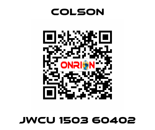 JWCU 1503 60402 Colson