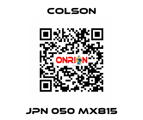 JPN 050 MX815 Colson