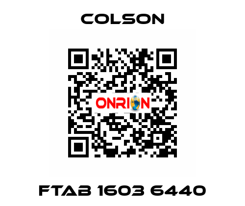 FTAB 1603 6440 Colson