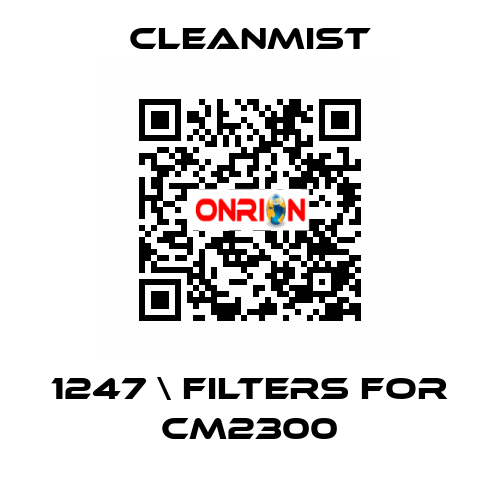 1247 \ filters for CM2300 CleanMist