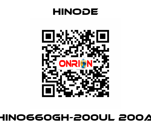 HINO660GH-200UL 200A HINODE